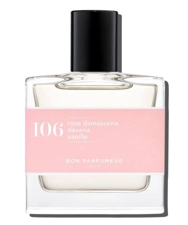Eau de Pafum 106 with Damascena Rose Davana and Vanille 30ml Floral Intense