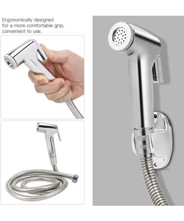 Toilet Sprayer G1/2 Inch - Handheld Bidet Sprayer Set for Portable WC Cleaning - Best Shower Spray Head for Hygiene - Buy Online on GoSupps.com
