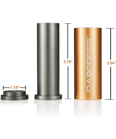 30mm Aluminum Round Handheld Pre-Press Mold for Efficient Concentrate Extraction - Buy Online on GoSupps.com