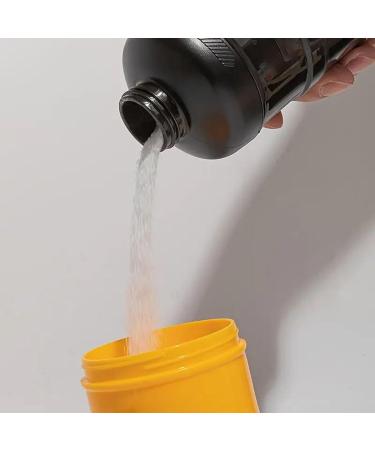 Powder Holder Supplements Organizer Powder with Carabiner HookInsulated Leak Proof Can Storage Bottle Portable Bin for Bodybuilding and Kitchen - Buy Online on GoSupps.com