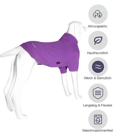 Shop Kickred Purple Dogs Hoodie - Soft & Breathable Dog Coat with Hat for Large Dogs | Winter Dog Clothing & Accessories - Buy Online on GoSupps.com