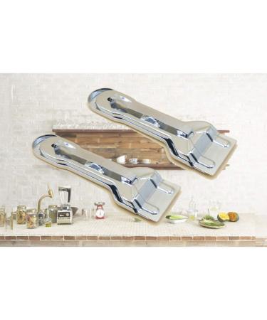 Smooth Top Cooktop Cleaning Scraper Ergonomic Heavy-Duty Cleaners with Ribbed Control Button for Home Workshops School Offices - Buy Online on GoSupps.com