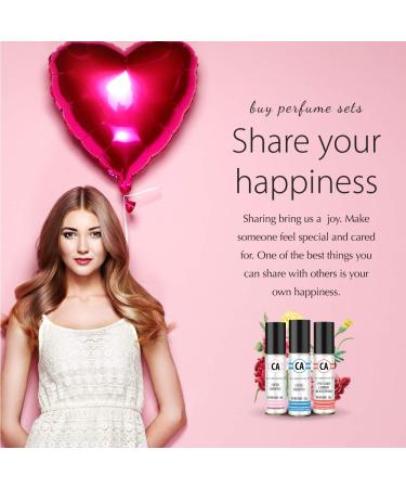 CA WOMEN PERFUME OIL SET impression of (Chancellor Tendre + Velvet Rose Oud + Bombself) 0.3 Fl Oz x 3 Roll on - Buy Online on GoSupps.com