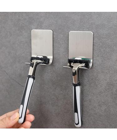 Stainless Steel Shaver Holder for Men - Durable Razor Organizer Hook | Lipfer Bathroom Rack - Buy Online on GoSupps.com