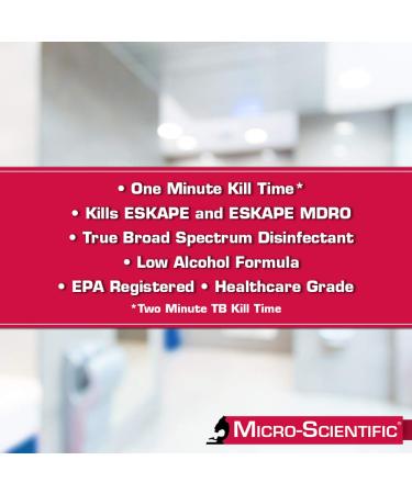 Micro-Scientific M60036 Opti-Cide Max 24 oz. Disinfectant Cleaner Spray - Buy Online on GoSupps.com