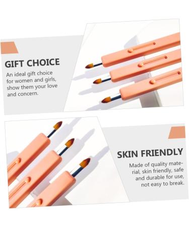 Didiseaon 1pc Retractable Lip Brush Makeup Brush Eye Shadow Applicator Eyeshadow Applicators Lip Applicator Retractable Lipstick Brush Portable Make up Travel Plastic Lip Makeup - Buy Online on GoSupps.com