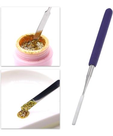 SEWACC Stylo M langeur pour Nail Art en Acier Inoxydable Baguette de M lange pour Manucure Accessoire Professionnel pour Ongles Naturels et Faux Ongles Outil Polyvalent - Buy Online on GoSupps.com