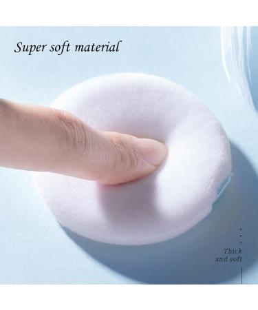 20 Pieces Pure Cotton Powder Puff Soft Face Makeup Powder Puff with Ribbon Girls Makeup Tool for Loose Powder Mineral Powder Body Powder Foundation Concealer Soft & Furry 2.36inch - Buy Online on GoSupps.com