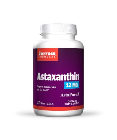 Jarrow Formulas Astaxanthin 12 mg 30 Softgels
