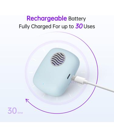 ELMWAY UV Toothbrush Sterilizer Case with Fan and USB Rechargeable for Travel or Home Long Battery Life and Improved Case Ventilation(Blue) Sterilize+fan Sf-blue - Buy Online on GoSupps.com