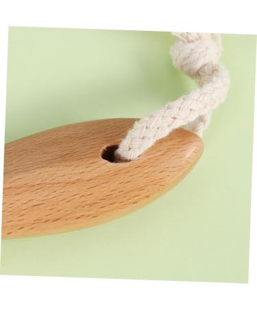 NOLITOY Facial Cleansing Brush - Soft Bristle Long Handle Face Brush for Pore Scrub & Deep Cleaning - Natural Beech Wood Massage Tool for Glowing Skin - Buy Online on GoSupps.com