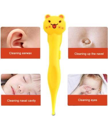 Conpoir Ruopf Baby Ear/Nose/Navel Cleaner Clip Tool with Storage Box - Safe & Effective Cleaning for Infants - Buy Online on GoSupps.com