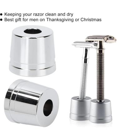 Syrisora Safety Razor Base Holder | Universal Men's Shaving Brush Drying Stand - Premium Alloy | International Shipping Available - Buy Online on GoSupps.com