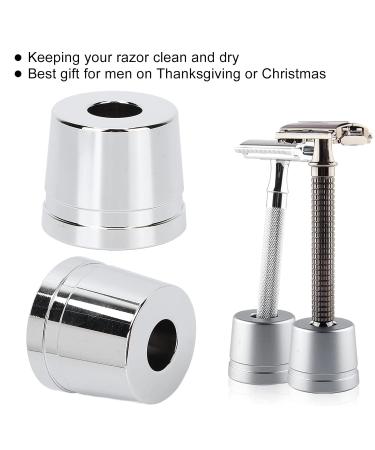 Buy Sturdy Alloy Shaving Razor Stand | Safety Razor Holder for Men - International Shipping - Buy Online on GoSupps.com