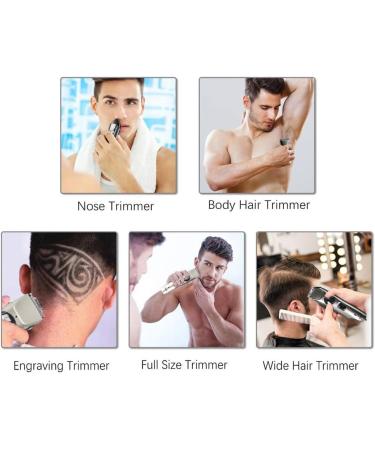 FLaig Electric Hair Clipper - Waterproof Low Noise Hair Trimmer with Stainless Steel Cutter Head | International Shipping Available - Buy Online on GoSupps.com