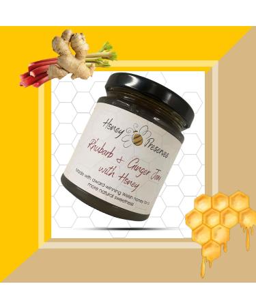 Honey Bee Preserves Jams Marmalades Pick N Mix - Choose From 8 Flavours | Mint Sauce Strawberry Plum-Jam Gooseberry-Jam Blackcurrant Orange-Marmalade - Pack of 4 - Buy Online on GoSupps.com