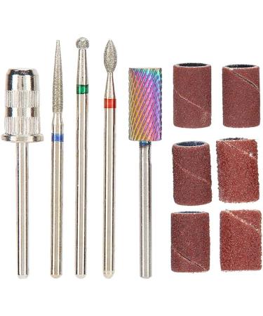 Sonew Lightweight and Practical Head Nail Drill Bits Nail Art Polish Polishing Head Set - Buy Online on GoSupps.com