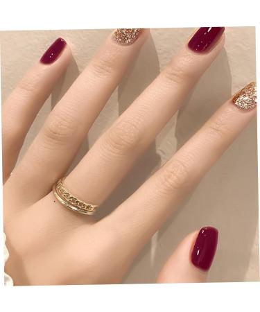 strong nail glue Solid Nail Glue Gel Art Rhinestone Strong Glue for False Nail Tip Mold Diy Nail Art Design solid nail glue 1 Pc - Buy Online on GoSupps.com