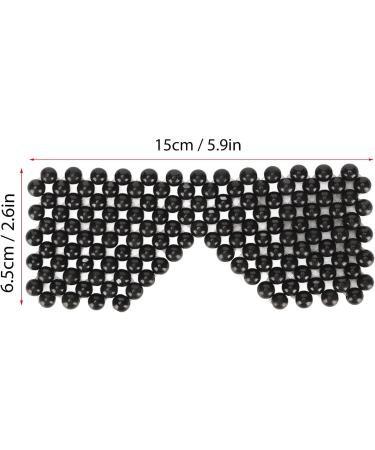 Jade Eye Mask - Hot or Cold Therapy for Dry Eyes - Cooling & Relaxing Facial Mask - Relief Eye Cover for Women Men - Buy Online on GoSupps.com