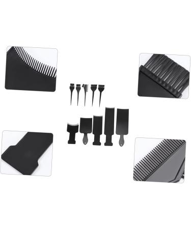 Set Hair Color Board Brush Hair Tint Kit Hair Coloring Kit Highlighting Board Hair Coloring Tool Hair Tint Board Hair Tint Brush Hair Tint Tool Suite Plastic Hair Dye 35x8cm black - Buy Online on GoSupps.com