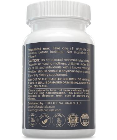TRULIFE NATURALS Melatonin 50mg Plus Probiotics 30 Bill CFU/Better Sleep/Night Formula/Sleep Support Supplement & Balanced Gut Health - Easy to Take | Supports Digestive & Immune System Function - Buy Online on GoSupps.com