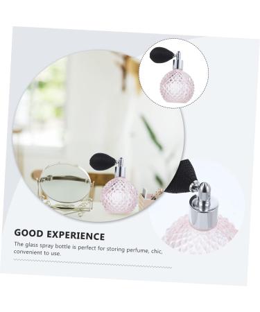 Ipetboom 1 Set Perfume Bottle Spray Valentines Day Gift Perfume Dispenser Bottle Fancy Light Bulbs Small Perfume Rechargeable Vintage Crystal Glass Filling Travel Essential Oil Bottle Pink 273G24801O 6x6cm Pink - Buy Online on GoSupps.com