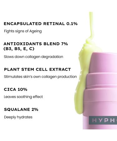 0.1% Retinal Reset Se rum Pro | 30% More Effective than Retinol Se rum| Advanced Anti Ageing Face Serum | Reduces Fine Lines & Wrinkles | Se rum for Women and Men -30 ml - Buy Online on GoSupps.com