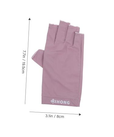 Healeved 5 Pairs Uv Gloves Fingerless Manicure Gloves Outdoor Hiking Gloves Nails Gel Manicure Gloves Uv Protection Uv Protection Manicure Gloves Nail Gel Cool Gloves Fabric Women's Major - Buy Online on GoSupps.com