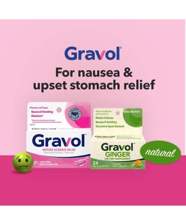 Gravol 50mg Coated Tablets - Motion Sickness Prevention & Relief - 10ct - Buy Online on GoSupps.com