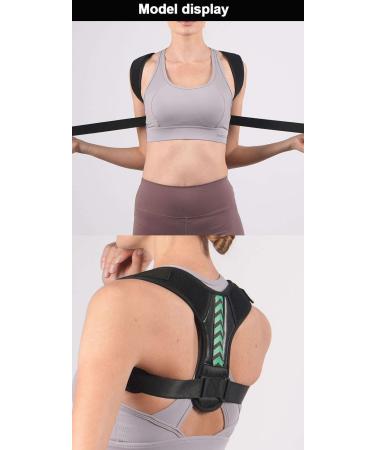 Posture Corrector for Men & Women | Adjustable Upper Back Brace for Neck Back & Shoulder Pain Relief - Buy Online on GoSupps.com