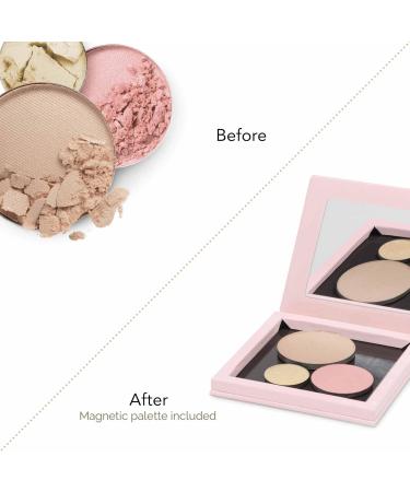 FIXY Makeup Repair Kit | Repress Eyeshadows Blush & Highlighter | Organize Makeup Pans with Mirror | Essential for Makeup Artists | International Shipping Available - Buy Online on GoSupps.com