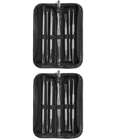 HAPINARY 14 Pcs Extractor Tools Blackhead Extractor Blackhead Removal Tool Comedone Extractor Silver - Buy Online on GoSupps.com