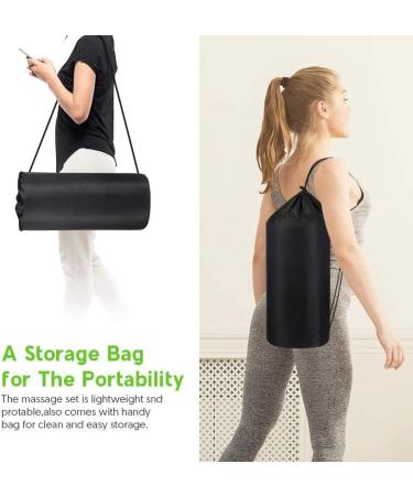 Bellababy Acupressure Set: Massage Mat & Pillow for Pain Relief Stress Relief & Relaxation - Green - Buy Online on GoSupps.com