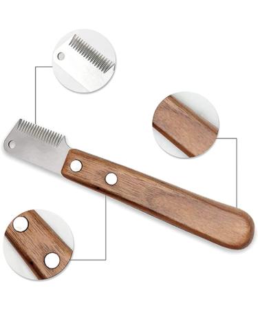 Vastseea Professional Dog Trimmer - Ergonomic Wooden Handle for Animal Care - Ideal for Right-Handed Grooming - Perfect for Most Dogs - Buy Online on GoSupps.com