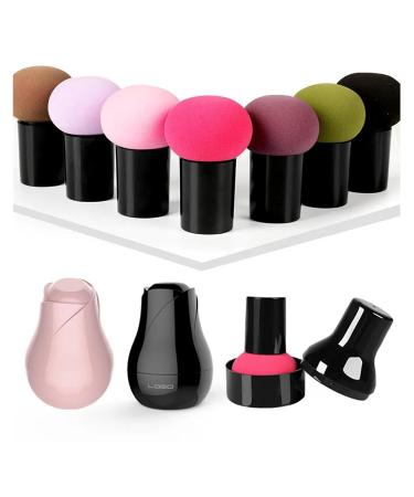 Wholesale 1p Mushroom Head Makeup Sponge - Smooth Purple Cosmetic Puff for Women | Beauty Accessories - Buy Online on GoSupps.com