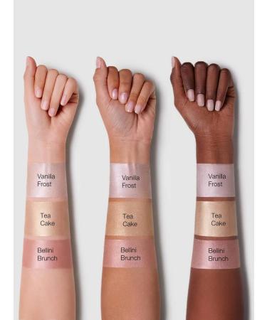 SHEGLAM Glow Bloom Surligneur liquide imperm able longue dur e avec finition ros e scintillante G teau au th  - Buy Online on GoSupps.com