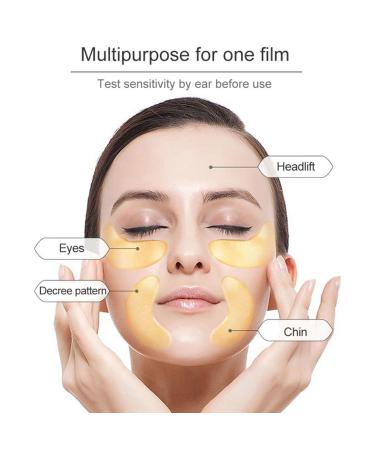 32 Pairs Lip Masks & Eye Masks | 24K Collagen Under Eye Patches for Dark Circles & Lip Care - Reduce Wrinkles & Nourish Skin - Buy Online on GoSupps.com