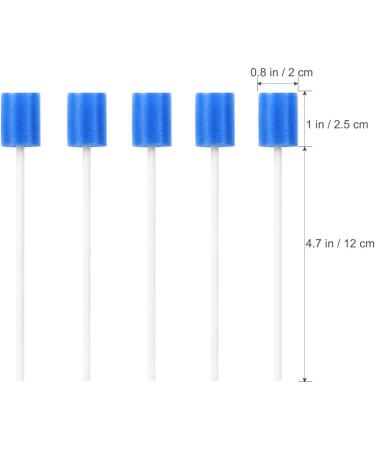 100pcs SUPVOX Disposable Tooth Cleaning Sponge Swabs | Mouth Care & Dental Hygiene Sponge Sticks - Buy Online on GoSupps.com