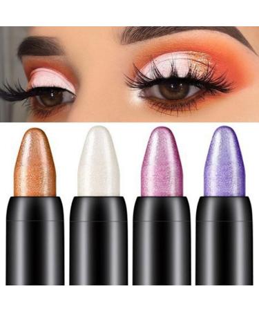 15 Colors Pearlescent Eyeshadow Pencil Waterproof Long Lasting Glitter Shimmer Eye Shadow Pen Eyeliner Stick Eyes Makeup Tools (Color : 5) - Buy Online on GoSupps.com