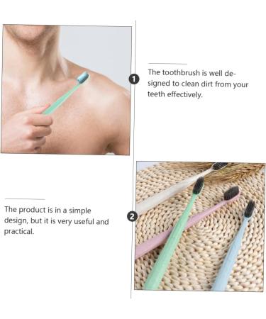 Eco-Friendly Travel Toothbrush Set - Soft Manual Wooden Toothbrush with Portable Case - Ideal Gift for Toothbrush Lovers - Buy Online on GoSupps.com