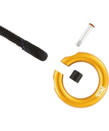Petzl Ring Open Yellow - High-Quality Climbing Hardware - Buy Online on GoSupps.com
