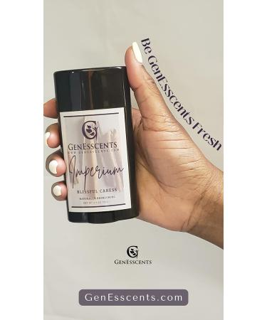 GenEsscents Imperium Deodorant Blissful Caress | Aluminum and Baking Soda Free Natural Deodorant | Gender-Inclusive | Infused with Alkaline Coconut Oil & Mango Butter - Buy Online on GoSupps.com