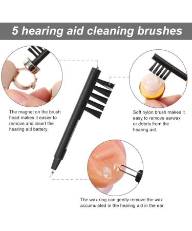 Perfetsell 12-Piece Hearing Aid Cleaning Set - Magnet & Wax Loop Brush Essential Care Tools for Hearing Devices - Buy Online on GoSupps.com