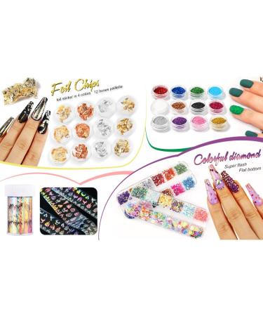 Complete Acrylic Nail Kit with Electric Drill & UV Lamp - Perfect for Beginners - Buy Online on GoSupps.com