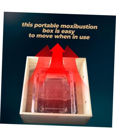 FOMIYES COSE Moxibustion Box | Safe Holder for Moxa Tools | Premium Wooden & Metal Moxa Burner Storage - Buy Online on GoSupps.com