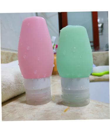 Ipetboom Set Refillable Travel Bottle Silicone Travel Containers Silicone Tubes Shampoo Travel Container Shampoo Tubes Toiletry Travel Containers Salad Bowl with Lid Green Suit Lotion Soap 10.00X6.60X6.00CM As Shown - Buy Online on GoSupps.com