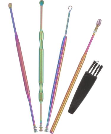 Buy Healvian 3 Sets Ear Cleaning Kit - Stainless Steel Ear Wax Remover & Ear Scraper for Adults - Effective Earwax Cleaning Set - Buy Online on GoSupps.com