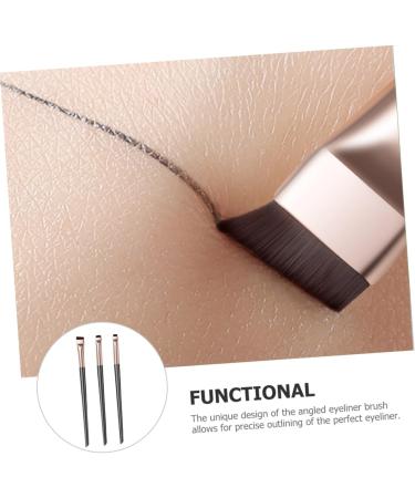 IWOWHERO 1 Set Eyeshadow Brush Eyeliner Brush Eyeliner Tool Applicator Angled Makeup Brush Angled Eyebrow Brush Under Eye Concealer Brush Eyebrows Brush Precision Concealer Brush - Buy Online on GoSupps.com