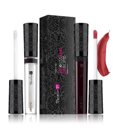 PaolaP Duo Lipstick Lip4Kiss Cherry Red N.3 + Lip Bo