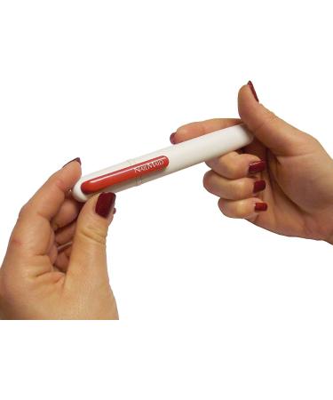 Erlinda Nail Maid Neon Ceramic Nail File Medium 19 cm fine & Cleaner for Manicure and Pedicure (Green) - Buy Online on GoSupps.com